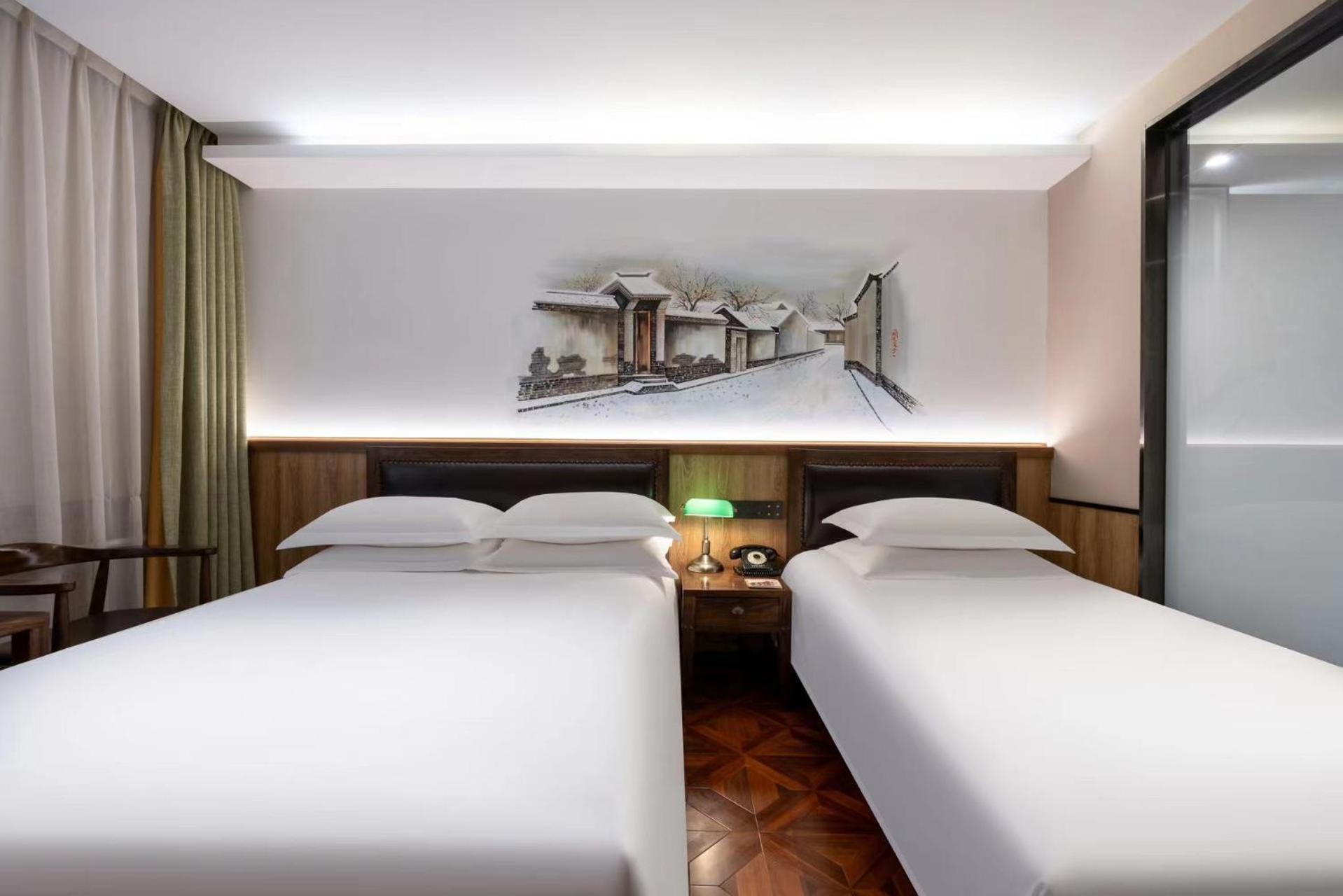 Nost Algia Hotel Near Beijing Panjiayuan Antique Market- Beijing Happy Valley, Cbd, China Zun And Sanlitun, Tian'Anmen Square, Free Ice Cream, Mineral Water, Coffee, Snacks And Laundry Service, Free Gymnastic, English Communication Well Luaran gambar