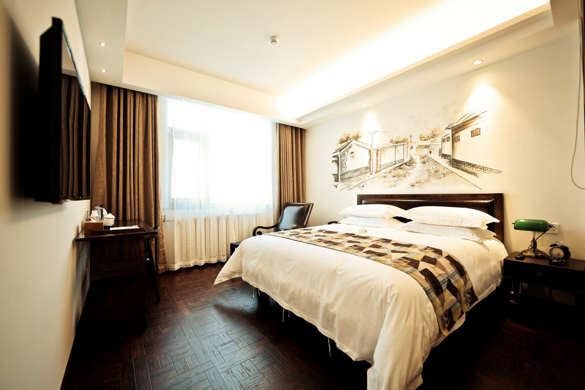 Nost Algia Hotel Near Beijing Panjiayuan Antique Market- Beijing Happy Valley, Cbd, China Zun And Sanlitun, Tian'Anmen Square, Free Ice Cream, Mineral Water, Coffee, Snacks And Laundry Service, Free Gymnastic, English Communication Well Luaran gambar