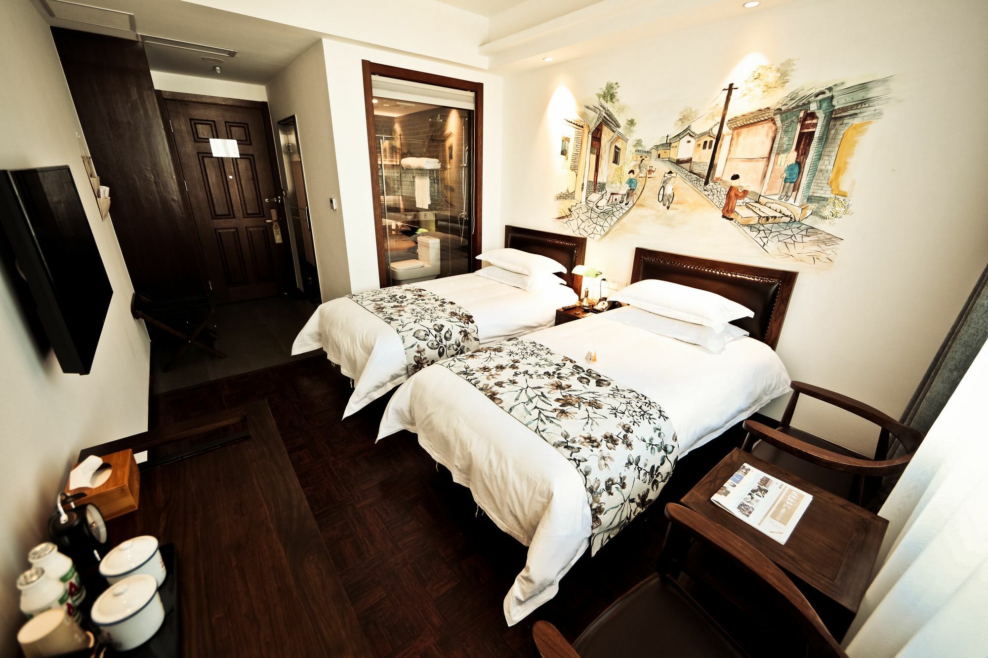 Nost Algia Hotel Near Beijing Panjiayuan Antique Market- Beijing Happy Valley, Cbd, China Zun And Sanlitun, Tian'Anmen Square, Free Ice Cream, Mineral Water, Coffee, Snacks And Laundry Service, Free Gymnastic, English Communication Well Luaran gambar