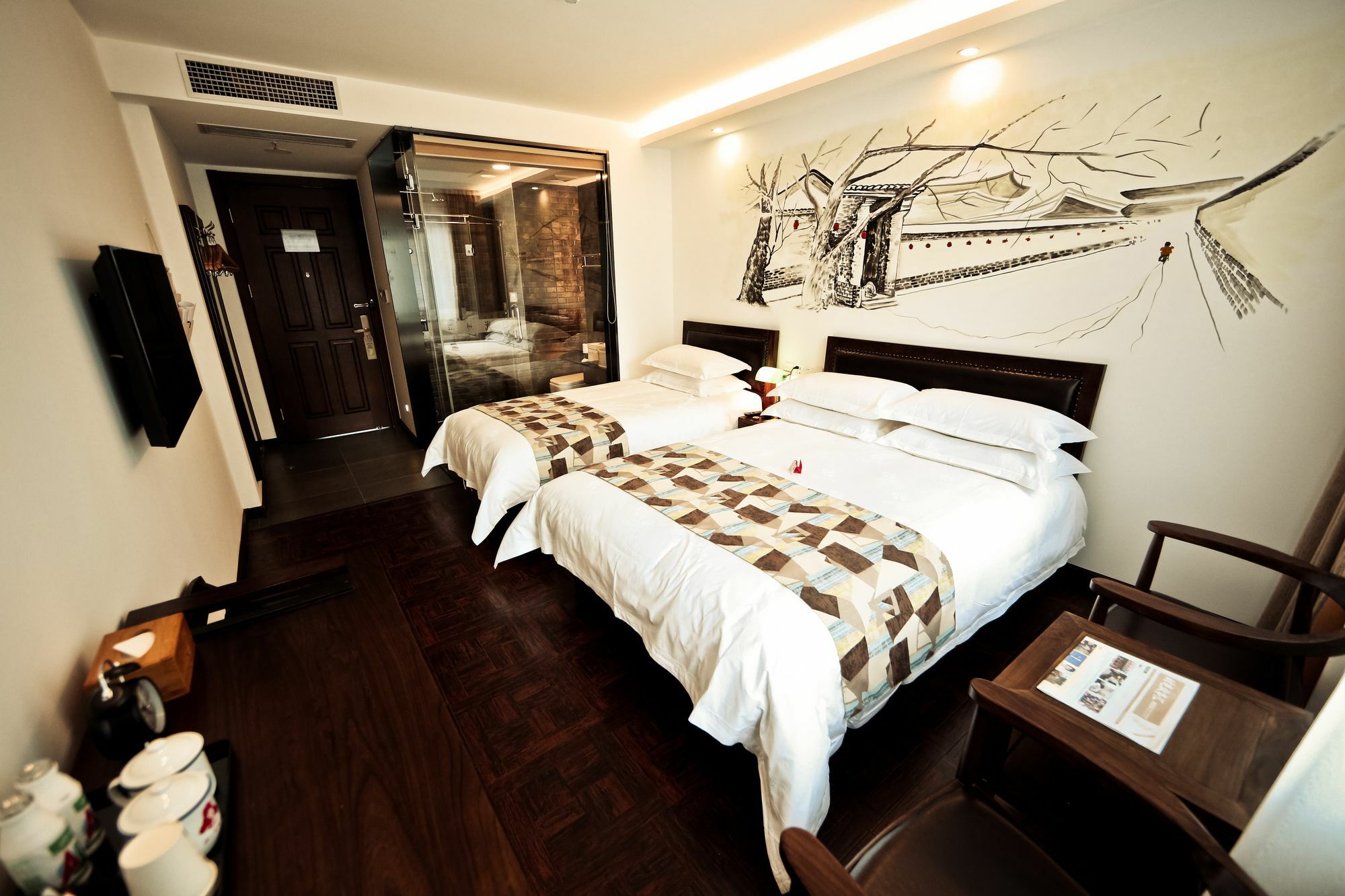 Nost Algia Hotel Near Beijing Panjiayuan Antique Market- Beijing Happy Valley, Cbd, China Zun And Sanlitun, Tian'Anmen Square, Free Ice Cream, Mineral Water, Coffee, Snacks And Laundry Service, Free Gymnastic, English Communication Well Luaran gambar