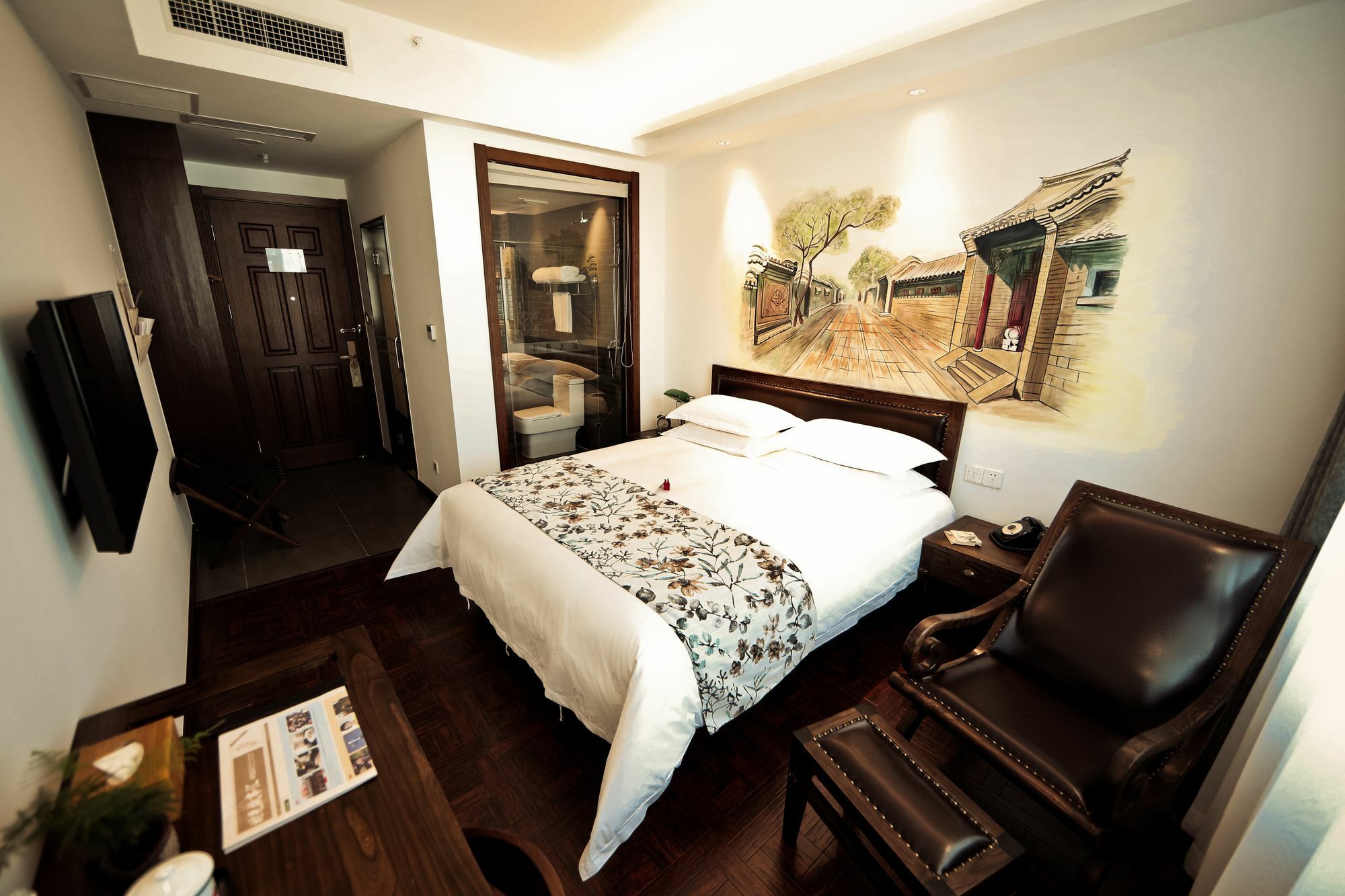 Nost Algia Hotel Near Beijing Panjiayuan Antique Market- Beijing Happy Valley, Cbd, China Zun And Sanlitun, Tian'Anmen Square, Free Ice Cream, Mineral Water, Coffee, Snacks And Laundry Service, Free Gymnastic, English Communication Well Luaran gambar